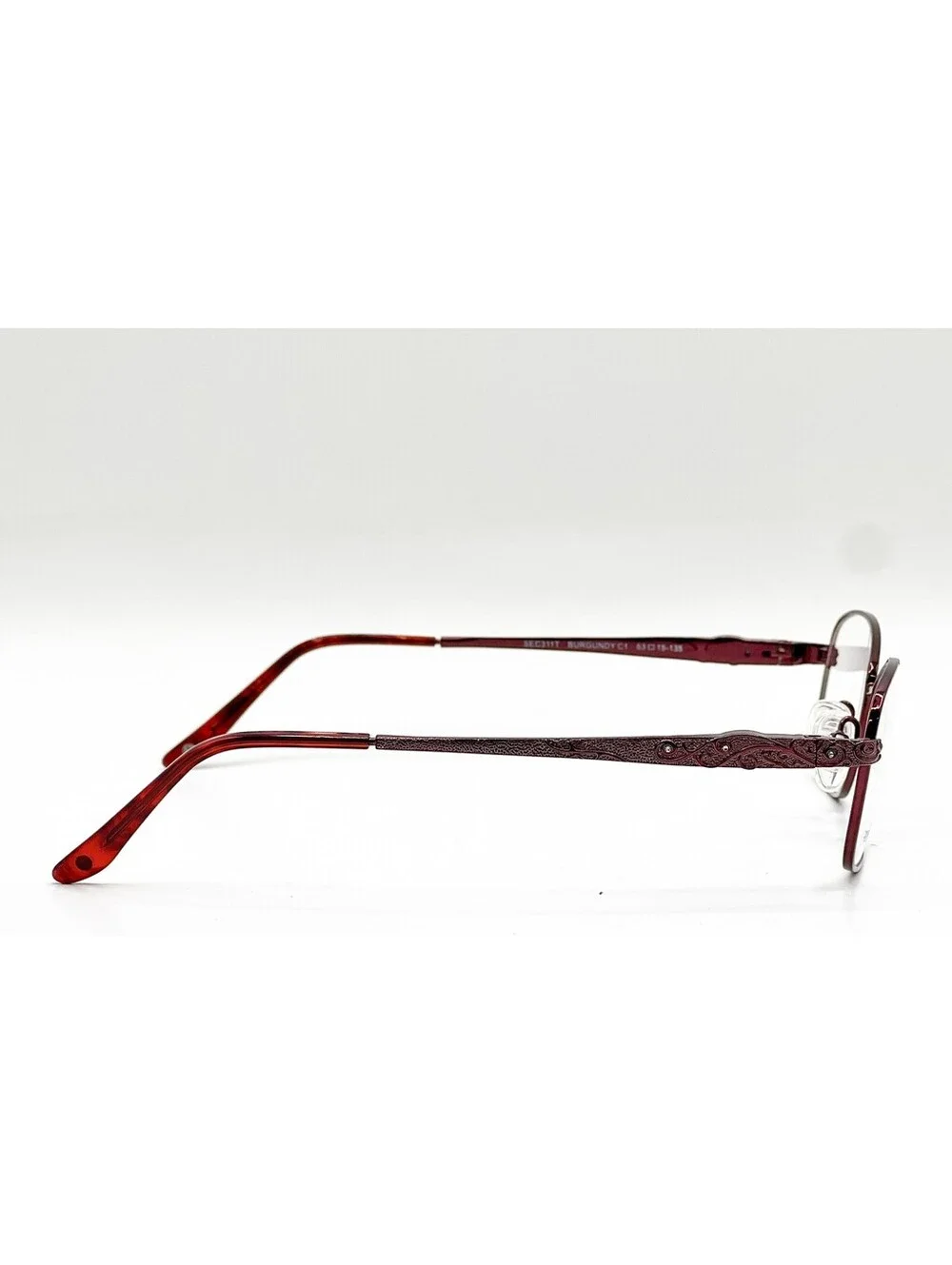 Classique Sec311T Burgundy Authentic Eyeglasses 53-15-135